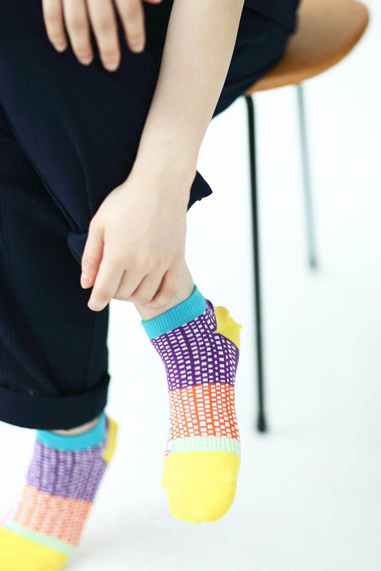 先丸足袋下（踝丈）／間がさね 宮美（みやび）【女性用のみ】