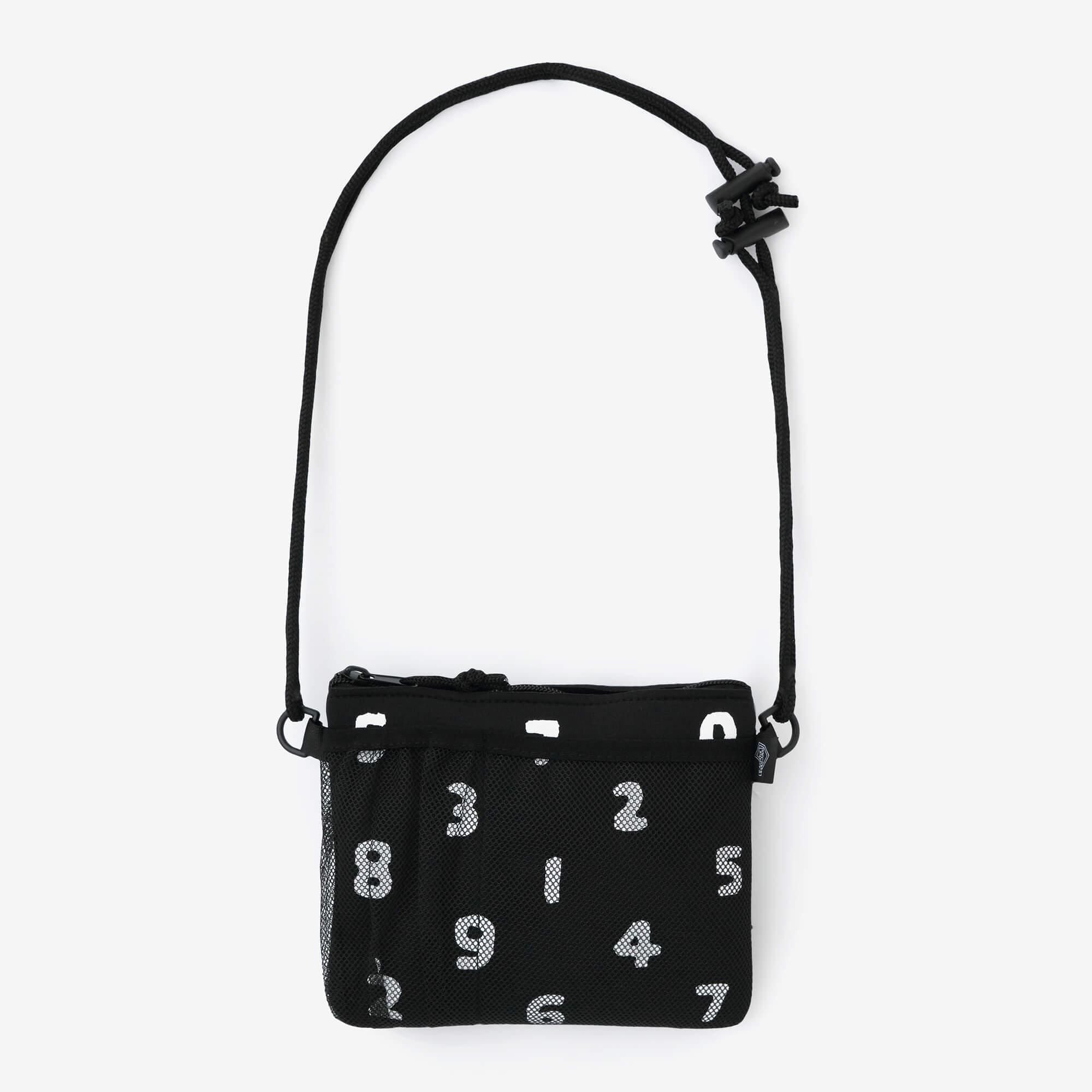 SOU・SOU×POKETLE Pocketle sacoche exclusive en maille/noir