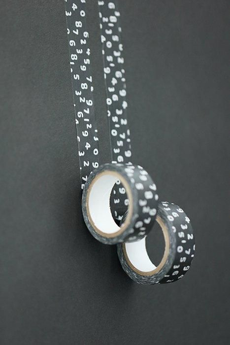 SOU・SOU×mt Textile・Masking Tape／SO-SU-U Kon Black【1.5cm Width】
