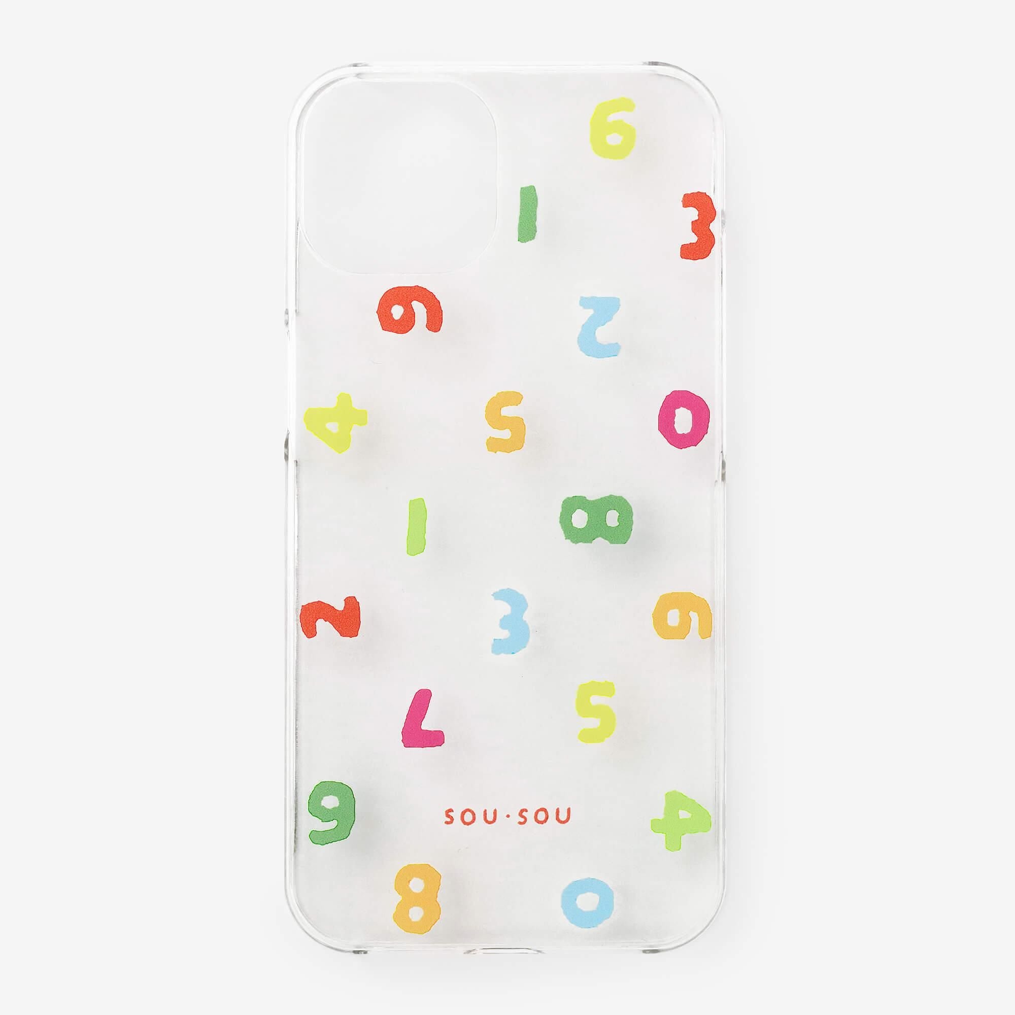 iPhone_14_Plus テキスタイルカバー／クリア・SO-SU-U 四方
