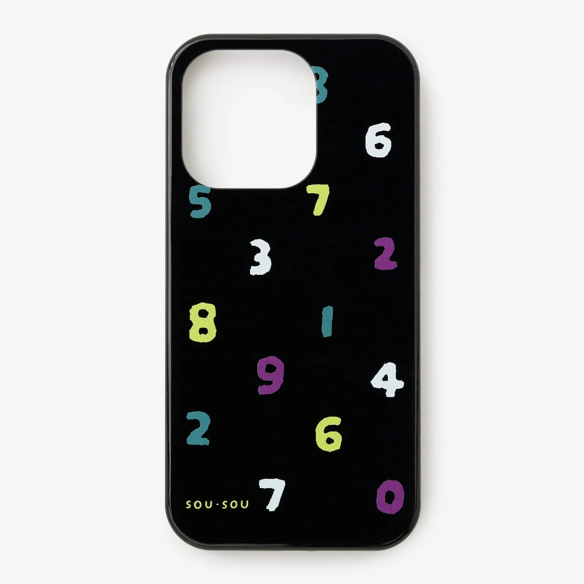 iPhone_14_Pro_Max テキスタイルカバー／SO-SU-U 四味濡羽色（よつみぬればいろ）