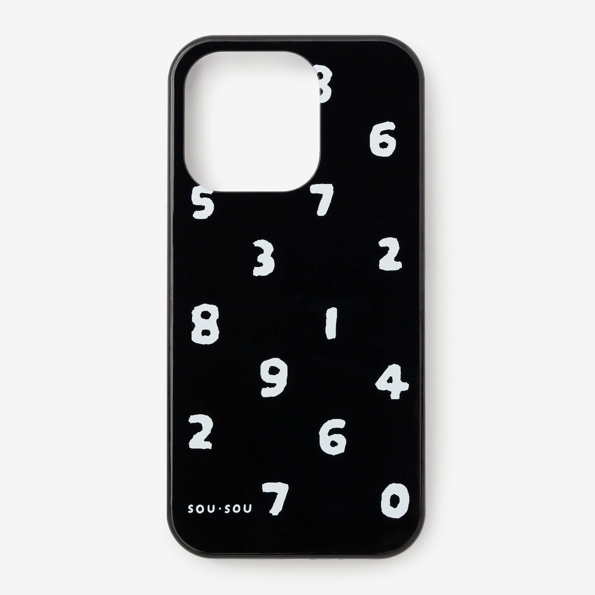 iPhone_15_Pro テキスタイルカバー／SO-SU-U 濡羽色（ぬればいろ）