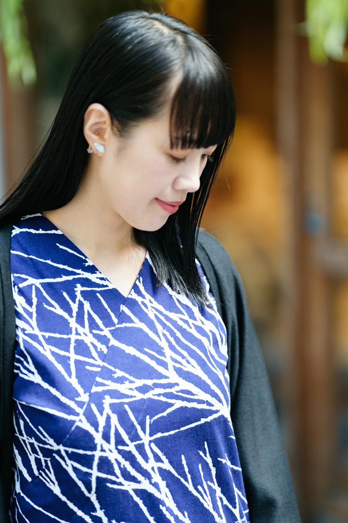 抜衿ジバン 十分丈／木枯し