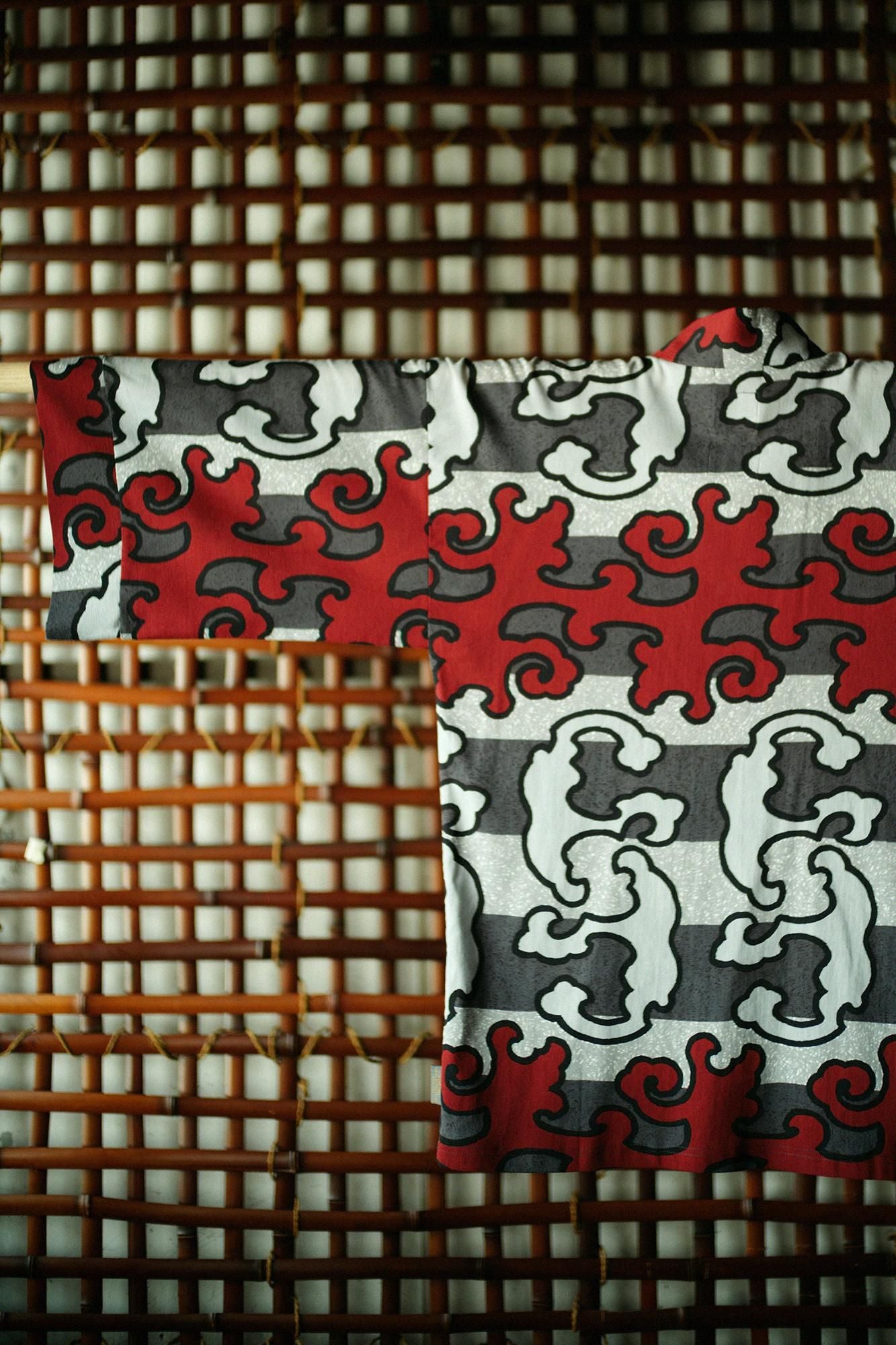 Chizimi Cotton 40/40 Fubi above/Raging Billows（Raging Billows）