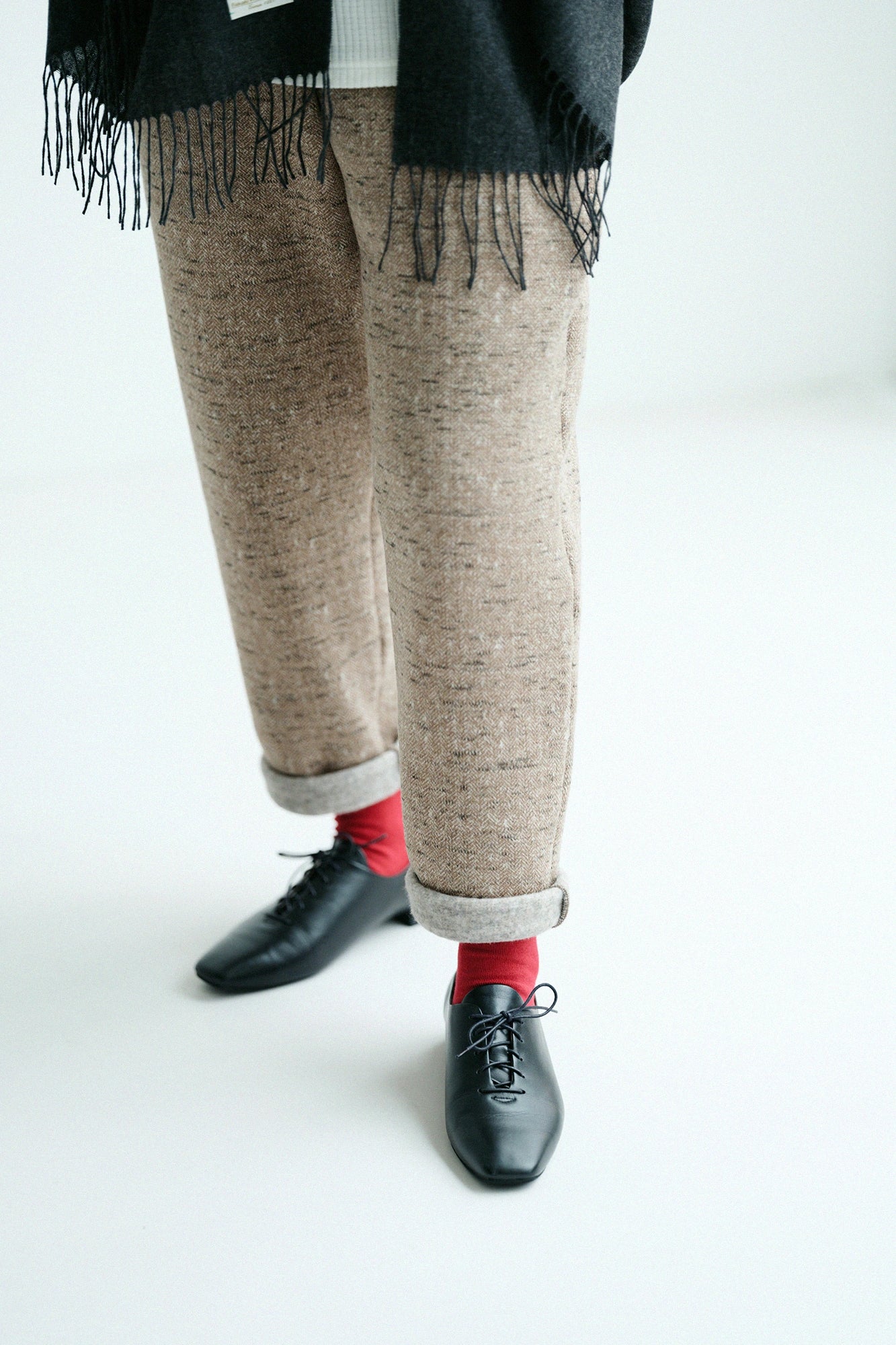 Tabi Socks (Mid-calf)／Dark Red【Men・Women】