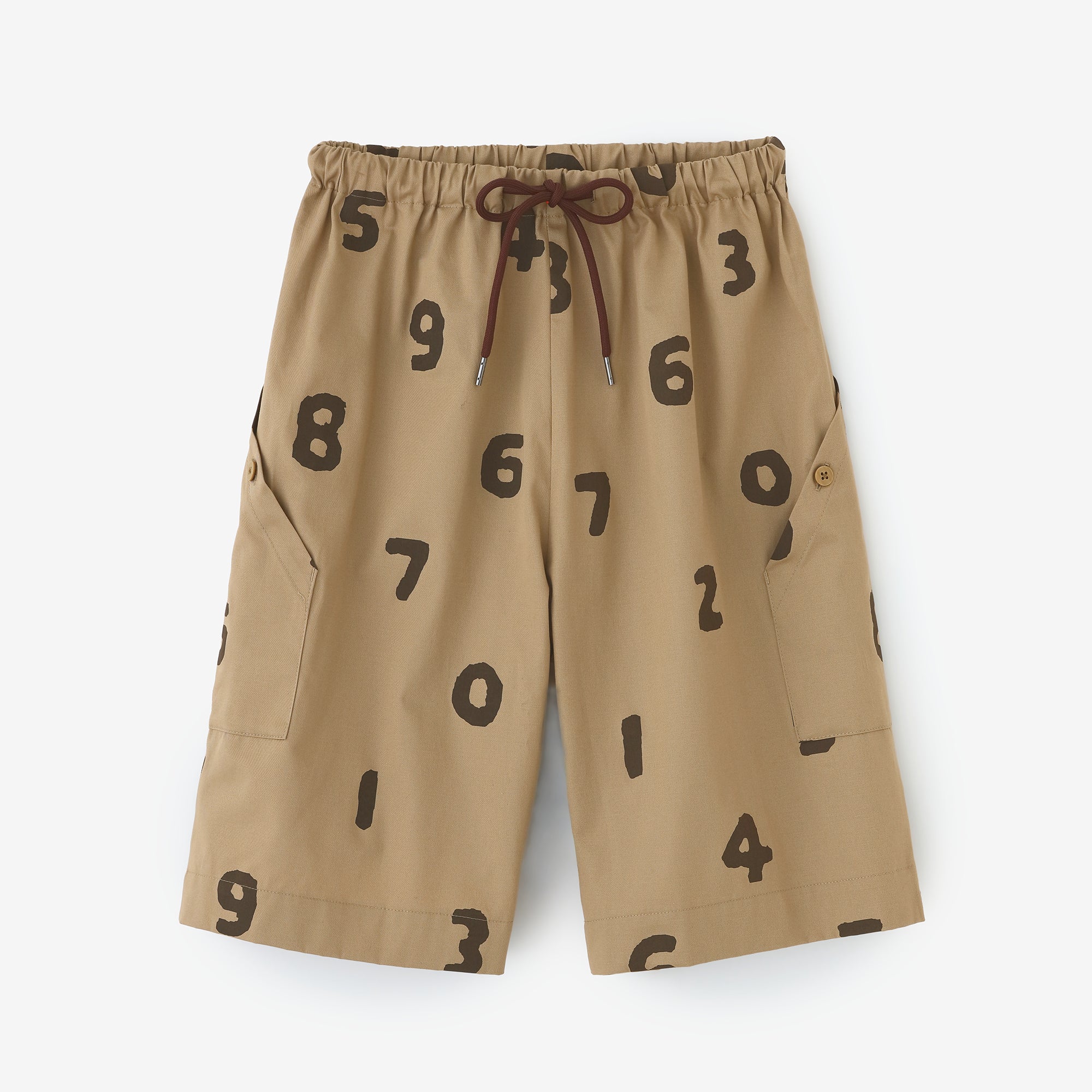  Cleanse (R) Twill BIKE-Shorts/SO-SU-U beige