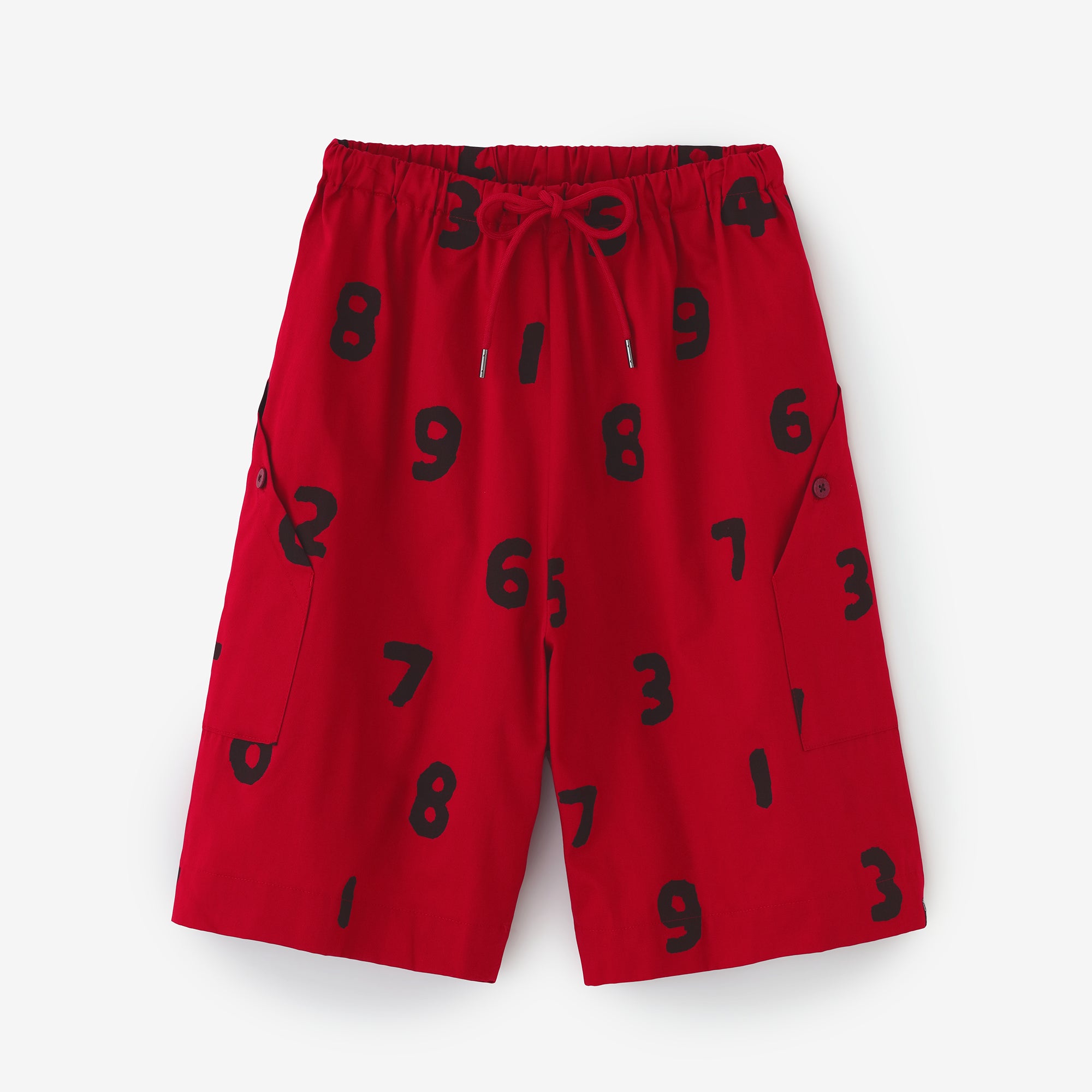  Cleanse (R) Twill BIKE-Shorts/SO-SU-U rot