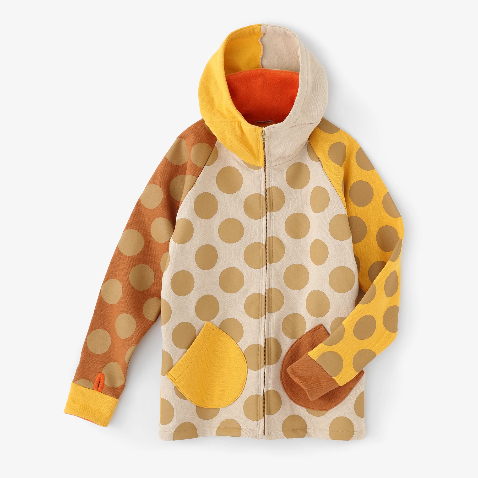 Fleece BIKE Parka／KPD Yellow・Cinnamon