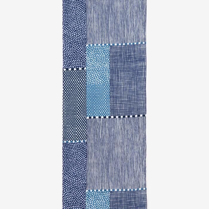 テキスタイル計り売り （伊勢木綿 手ぬぐい）／間がさね 青和（せいわ）＜50cm＞