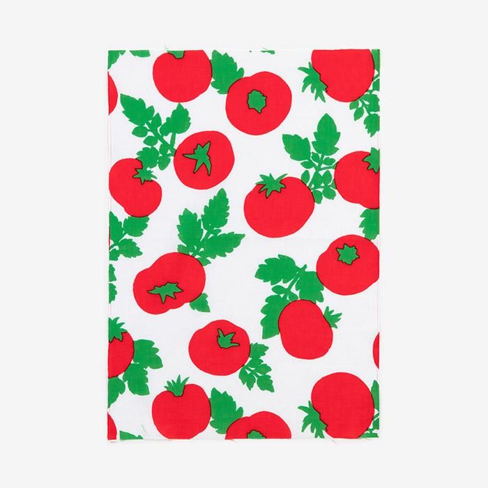 伊勢木綿 textile手ぬぐい（ひめ丈）／トマト