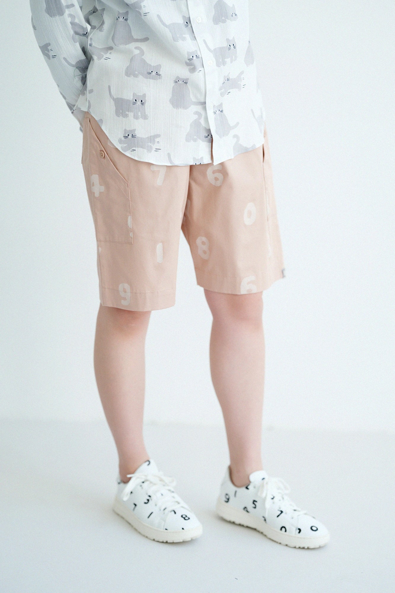  Cleanse (R) Twill BIKE-Shorts/SO-SU-U Nagel rosa